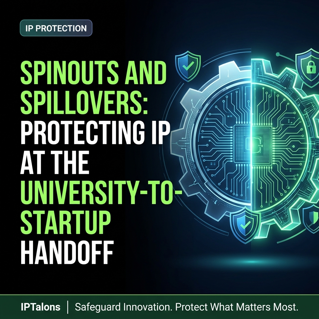 Spinouts and Spillovers: Protecting IP at the University-to-Startup Handoff