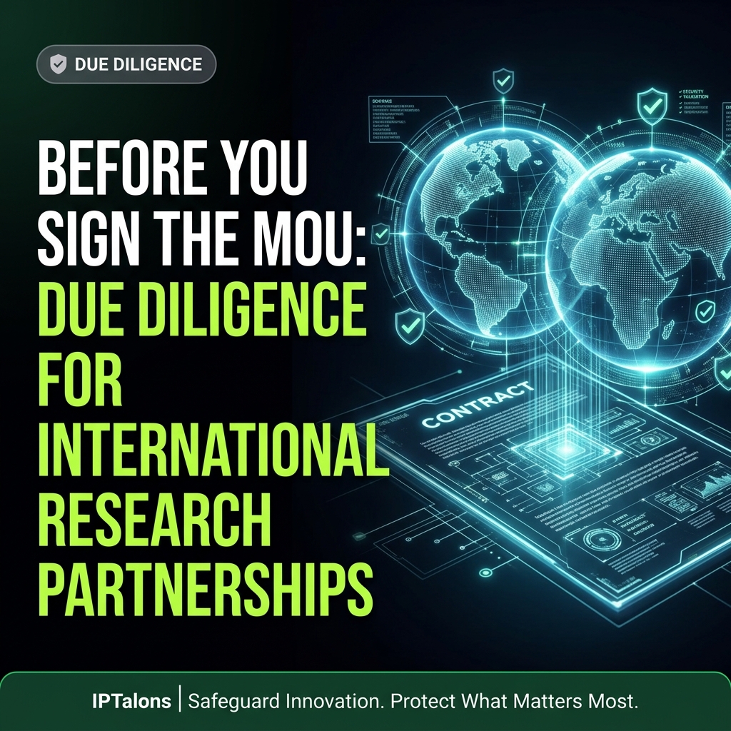 Before You Sign the MOU: Due Diligence for International Research Partnerships
